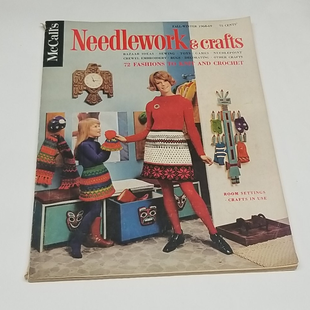 1968-69 McCall's Needlework & Crafts Magazine